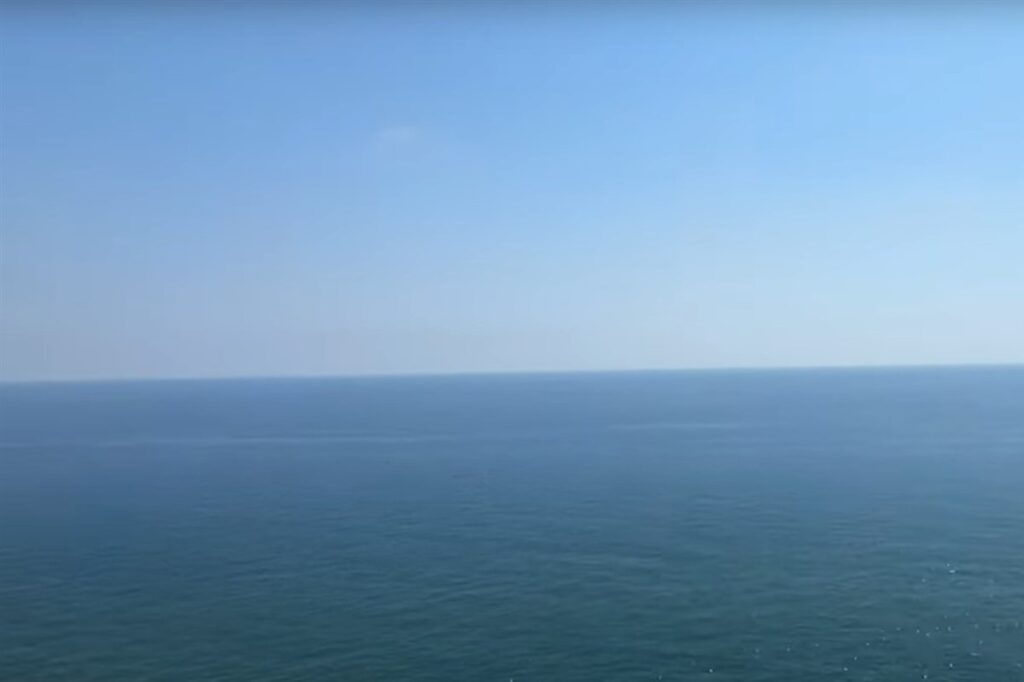 Wohnung mit Meerblick in Ayaş: offenes Mittelmeer vom Balkon, Mersin