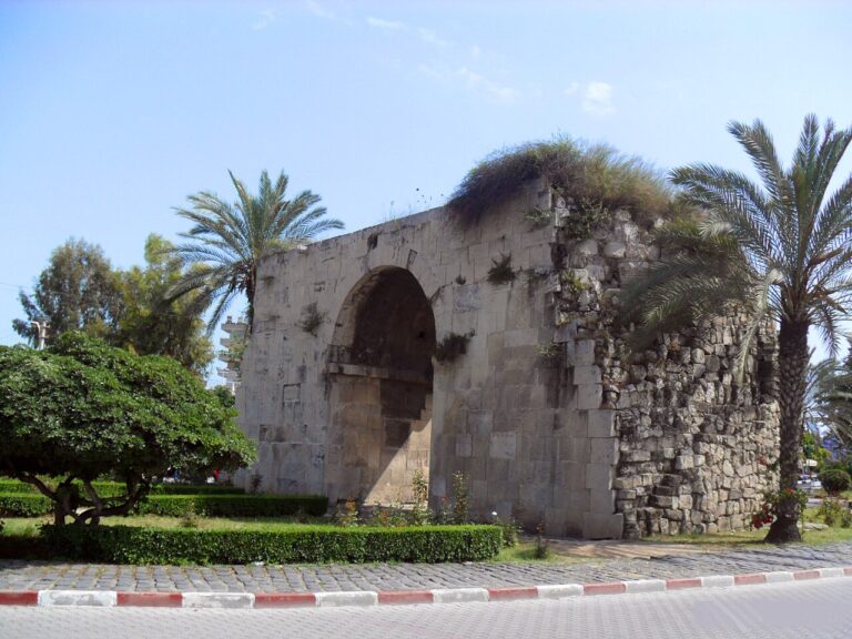 Das Kleopatra-Tor in Tarsus, Provinz Mersin